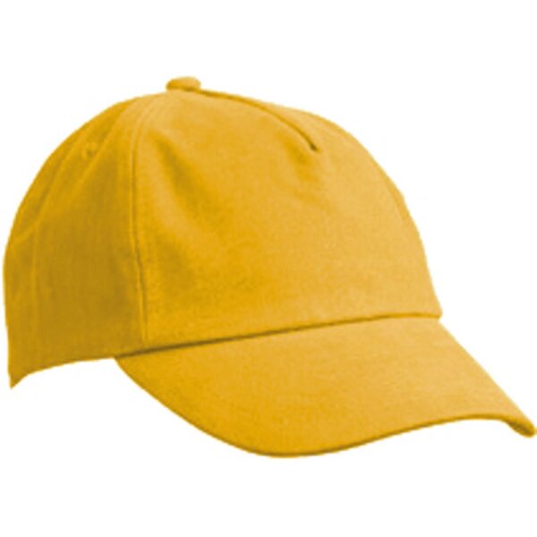 5 Panel Kinder Cap [gold yellow, One-size]
