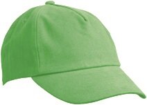 5 Panel Kinder Cap [lime green, One-size]