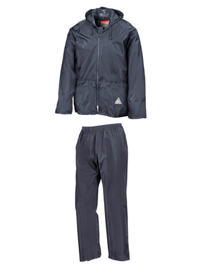 Waterproof Jacket and Trouser Set [navy, 2XL]