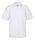 Men`s Short Sleeve Poplin Shirt [White, 2XL]