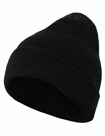 Heavy Knit Beanie [Black, One Size]